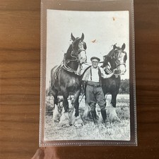 Rural postcard plough for sale  PRESTEIGNE