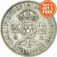 Silver florin two for sale  BURNTWOOD