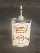 Lubrificante doméstico Standard Oil Company topo de chumbo prático lubrificador publicidade 4 oz KY comprar usado  Enviando para Brazil