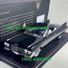 Selo 1/18 GLM 1959 Cadillac Coupe de Ville preto STM1959604 comprar usado  Enviando para Brazil