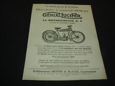 Feuillet publicitaire epoque d'occasion  Épinac