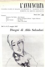 Brochure mostra disegni usato  Milano