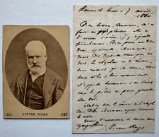 Victor Hugo  ( 1802 - 1885  ) Schriftsteller  - original Autograph comprar usado  Enviando para Brazil