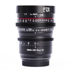 Lente Meike 25mm T2.1 Super35 Prime Cine (montagem EF) - SKU#1941632 comprar usado  Enviando para Brazil