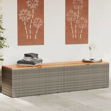 Gartentruhe grau 220x50x54 gebraucht kaufen  Leun