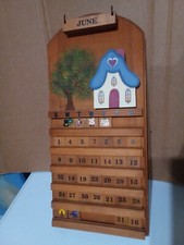 Vintage wooden perpetual for sale  Smyrna