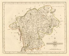 Antique county map for sale  LONDON