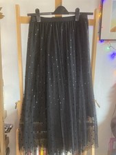 Black net tulle for sale  RAMSGATE
