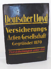 Altes blechschild deutscher gebraucht kaufen  Neugersdorf
