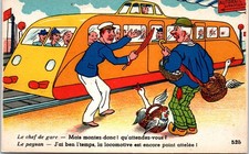 Humour chef gare d'occasion  France