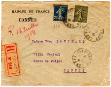 Lettre recommandee 1918 gebraucht kaufen  Bonn