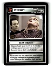 Usado, 1995 Star Trek Black Border Alternate Universe Card Vulcan Nerve Pinch comprar usado  Enviando para Brazil
