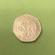 50p coin scouts for sale  WITNEY