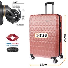 Koffer reisekoffer travel gebraucht kaufen  Osnabrück