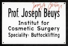 Joseph beuys buttocklifting gebraucht kaufen Joseph beuys buttocklifting gebraucht kaufen  Köln