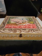 Vtg large tin for sale  Warwick