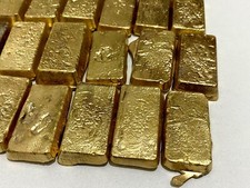 200 Grams Scrap Gold Bar For Gold Recovery Melted Different Computer Coin Pins comprar usado  Enviando para Brazil