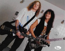 Foto assinada por Jason Newsted Metallica foto 8x10 certificado de autenticidade JSA baixista autografado 18 comprar usado  Enviando para Brazil