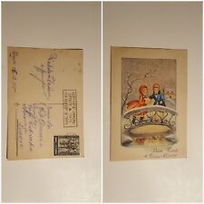 Cartolina augurale buon usato  Firenze