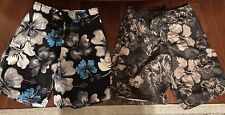 Conjunto masculino Ocean Pacific OP de 2 shorts de carga forrados de malha tamanho M (32-34) comprar usado  Enviando para Brazil