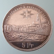 Münze silber franken gebraucht kaufen  Freiburg im Breisgau