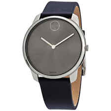 Relógio masculino Movado ousado quartzo cinza mostrador couro azul 3600586, usado comprar usado  Enviando para Brazil