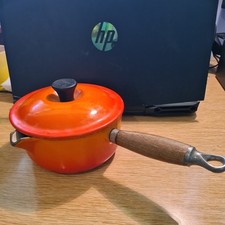 Creuset saucepan orange for sale  PAIGNTON