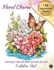 Floral charm coloring d'occasion  Expédié en Belgium