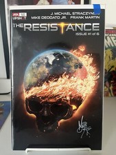 The Resistance #1 assinado por Mike Deodato Jr. AWA Strazinsky muito bom estado comprar usado  Brasil 