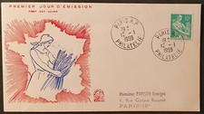 Fdc 1er jour d'occasion  Sète