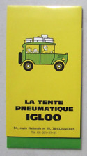 Publicité cartonnée tente d'occasion  Argenton-sur-Creuse