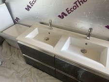 Porcelanosa double basin for sale  SHREWSBURY