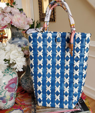 Woven blue beach for sale  Manassas
