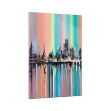 Quadro vetro 70x100cm usato  Spedire a Italy