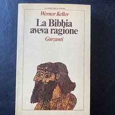 Werner keller bibbia usato  Italia