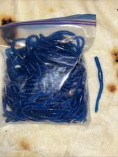 1 lb de 4" minhocas de pesca de plástico isca artificial SLIDER isca azul escura isca comprar usado  Enviando para Brazil