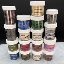 Lot embossing powder for sale  East Bridgewater