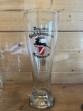 Weizenglas hirschbrauerei krum gebraucht kaufen  Marklkofen
