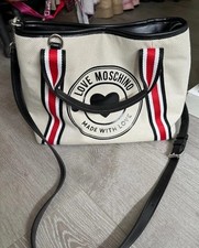Moschino love tasche gebraucht kaufen  Köln