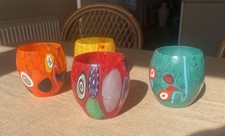 Murano drinking glasses for sale  NOTTINGHAM
