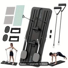 Máquina reformadora de pilates com bandas de resistência ajustáveis versão Smartpurple, usado comprar usado  Enviando para Brazil
