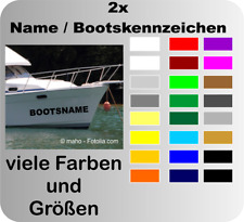 Neu bootsnamen kennzeichen gebraucht kaufen  Borgholzhausen