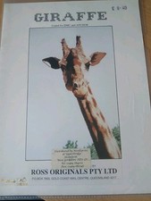 giraffe cross stitch for sale giraffe cross stitch for sale MARCH