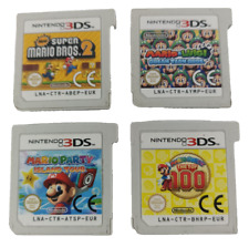 Lot 4 Jeux Nintendo 3DS VF en loose Mario Luigi Top 100 Party Island Tour Bros comprar usado  Enviando para Brazil