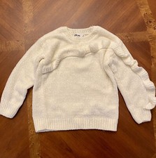 Suéter branco creme Epic Trends acabamento com babado 3T comprar usado  Enviando para Brazil