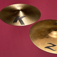 Zildjian 14 em K/Z Dyno Beat prato alto par 36 cm chapéu alto década de 1990 EUA K/Z comprar usado  Enviando para Brazil