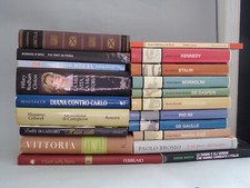 Lotto volumi biografie usato  Legnano