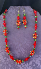 Bright orange lampwork for sale  Wailuku