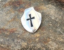 Pingente cruz aposentado James Avery Shield of Faith 17,14gr comprar usado  Enviando para Brazil