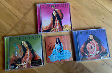 CDs Demi Lovato Dancing With The Devil rosa, verde e azul e cartão de arte assinado comprar usado  Enviando para Brazil